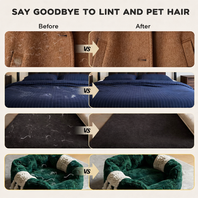 Pet Hair Removal Glove (Reusable Electrostatic Mitt)