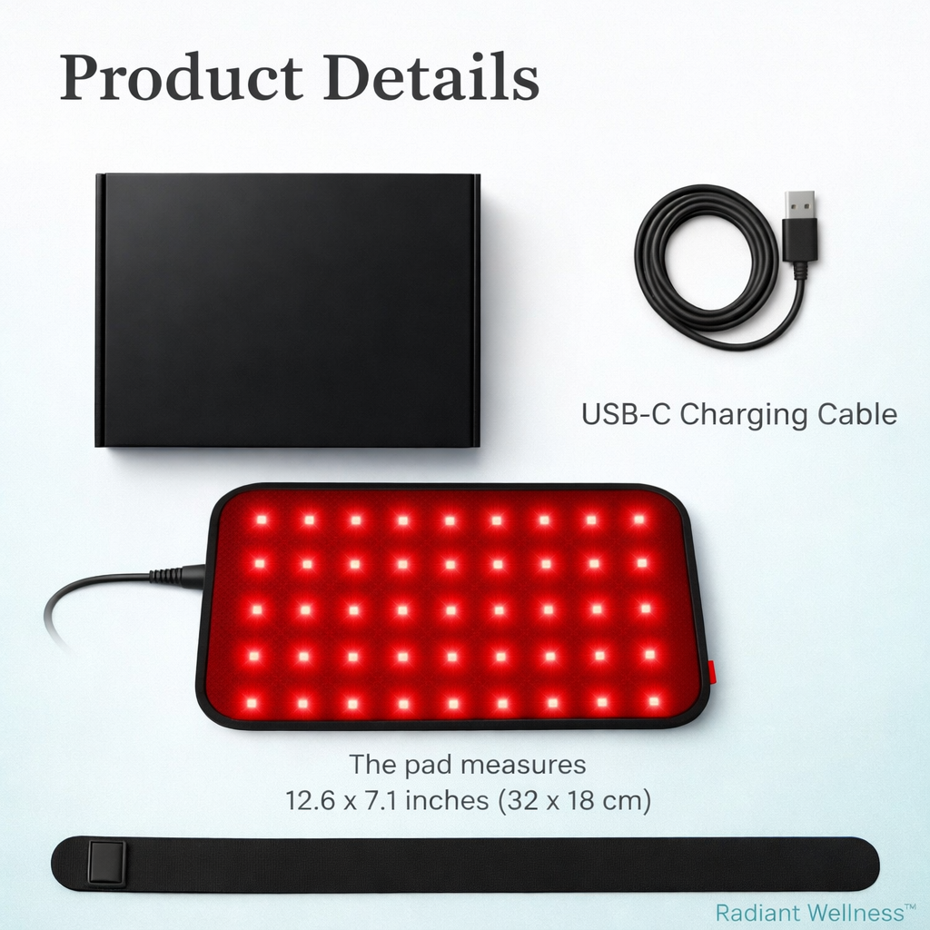 Gentle Red Light Therapy for Deep Comfort & Daily Wellness